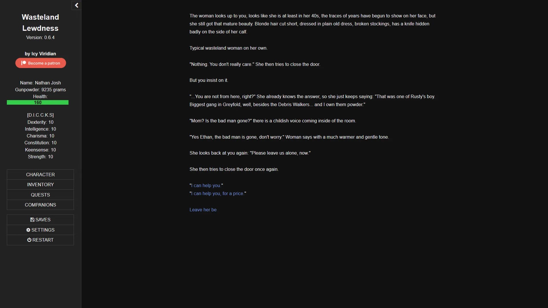 Wasteland Lewdness screenshot 3
